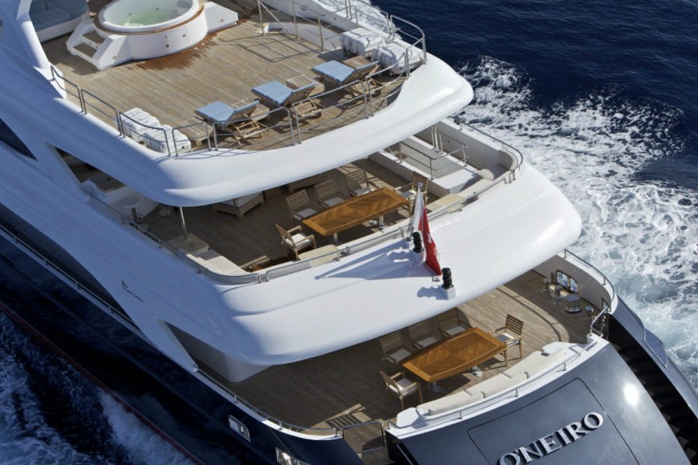 oneiro yacht price